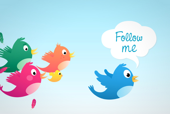 Twitter-follow-me